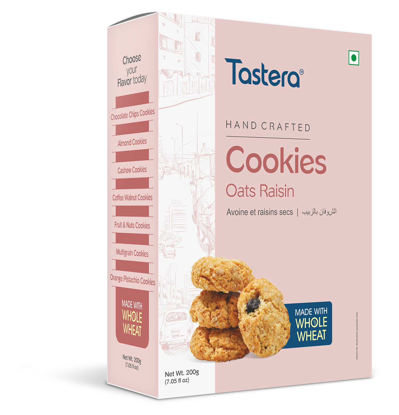 Oats & Rasin Cookies